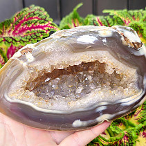 Geode agate large with cavity Brazil 974g