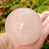 Rose quartz smooth ball Ø 59mm from Madagascar (288g)