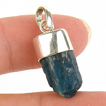 Apatite crystal pendant Ag 925/1000 4.1g