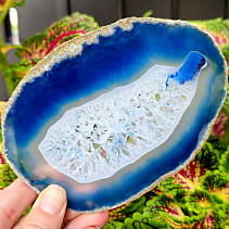 Polished agate slice from Brazil 133g