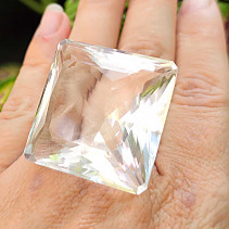 Crystal extra quality facet cut square 28.5g