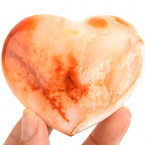 Carnelian heart 182g from Madagascar