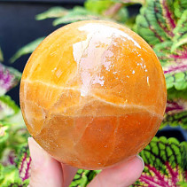 Ball calcite orange Ø72mm 585g Pakistan