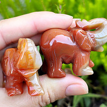 Agate elephant 4.5 - 5 cm