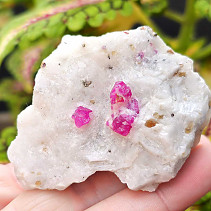 Ruby crystal in mother rock 103g India