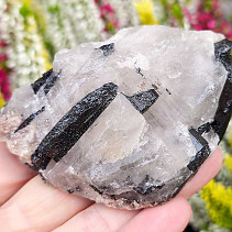 Black tourmaline in natural crystal (Brazil) 164g