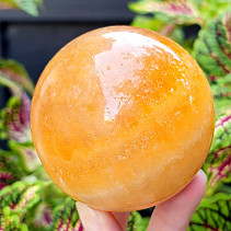 Ball calcite orange Ø74mm 601g Pakistan