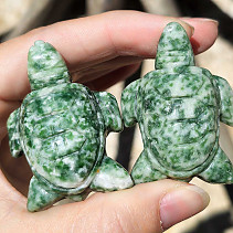 Agate moss turtle approx. 50mm