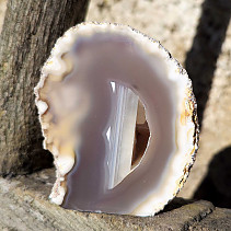 Brazil Agate Hollow Geode (241g)