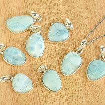 Pendant with larimar Ag 925/1000