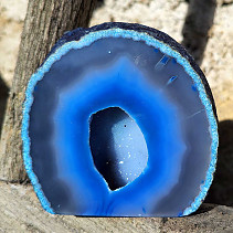 Geode agate natural with cavity Brazil 592g