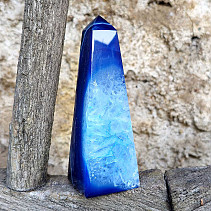 Blue agate obelisk 244g (Brazil)