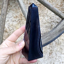 Agate obelisk 334g (Brazil)