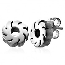 Stainless steel earrings steel JES062