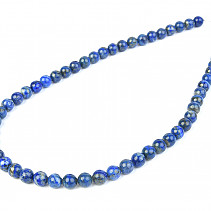 Lapis lazuli náhrdelník kuličky 8mm 50cm barvený