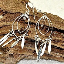 Ladies silver earrings Ag 925/1000