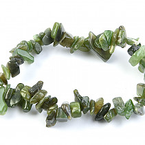 Jade bracelet chopped shapes