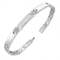 Mild steel bracelet 21 cm