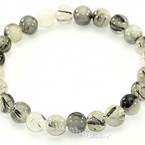 In tourmaline crystal beads bracelet