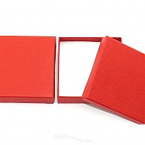 Dárková krabička červená 8 x 8cm