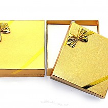 Golden gift box 8 x 8cm