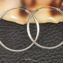 Rings earrings silver 925/1000 35 mm