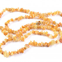Honey Calcite necklace 90 cm