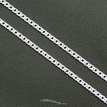 Dlouhý řetízek 60cm stříbro 925/1000 cca 7,2g