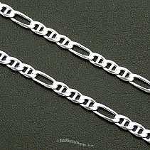 55 cm silver chain stronger Ag 925/1000 (11.6)