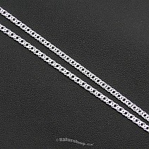 Silver chain 45 cm flat Ag 925/1000 (about 5.5 g)