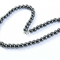 Hematite necklace beads 50 cm