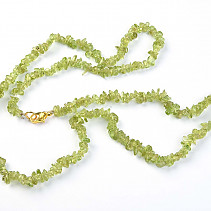 Olivín náhrdelník 60cm