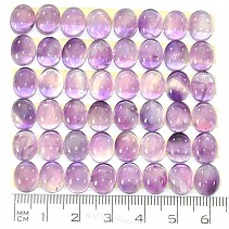 Solitaire amethyst cabochons 10x8mm
