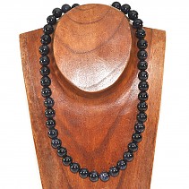 Avanturin synthetic dark necklace beads 12 mm 50 cm