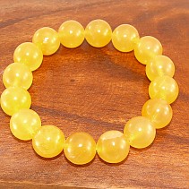 Calcite orange bracelet beads 12 mm