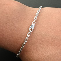 Silver bracelet 18 cm approx 4.6 g Ag 925/1000