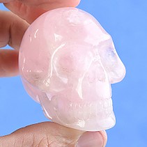 Rose quartz skull 107.5 g