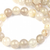 And rutile quartz bracelet beads 12 mm