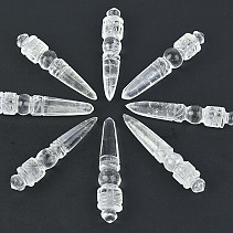 Crystal phurba rod 60 - 65mm (India)