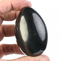 Shungites smooth egg (Russia), 6 cm