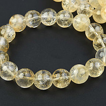 Citrine bracelet beads 12.5 mm