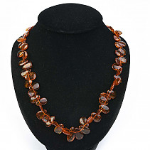 Amber honey drops necklace 57 cm