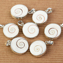 Mussels shiva shell pendant silver Ag 925/1000