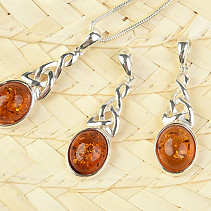 Amber pendant silver Ag 925/1000 TYP2741