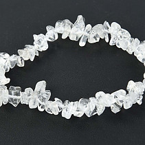 Crystal bracelet chopped shapes