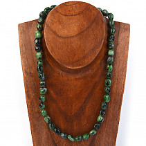 Ruby in Zoisite necklace with troml necklace 10mm