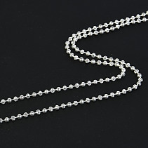 Silver chain ball 45cm Ag 925/1000 approx. 10g