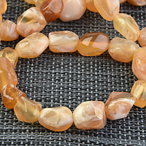 Kalcit orange bracelet square pieces