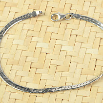 Bracelet silver 17cm Ag 925/1000 approx. 2.5g