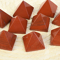 Jaspis červený pyramida 35mm